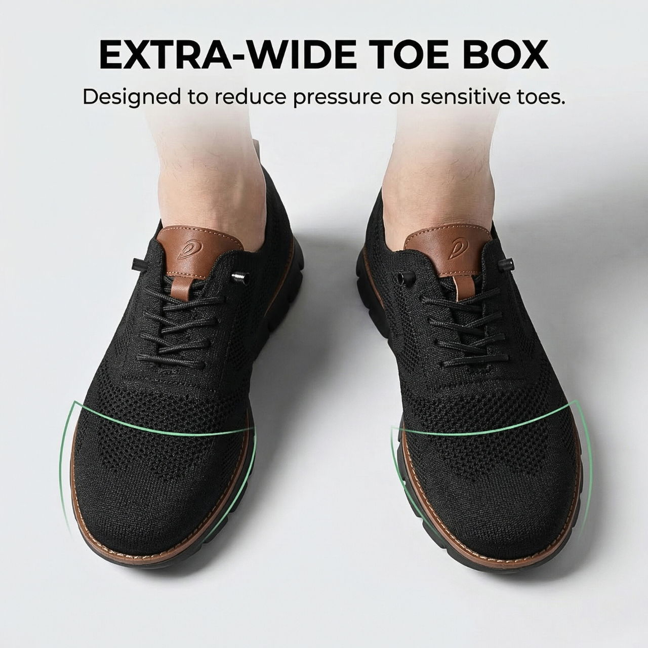 Ultra Comfy Shoes "Black Sole Editions" (BOGO)