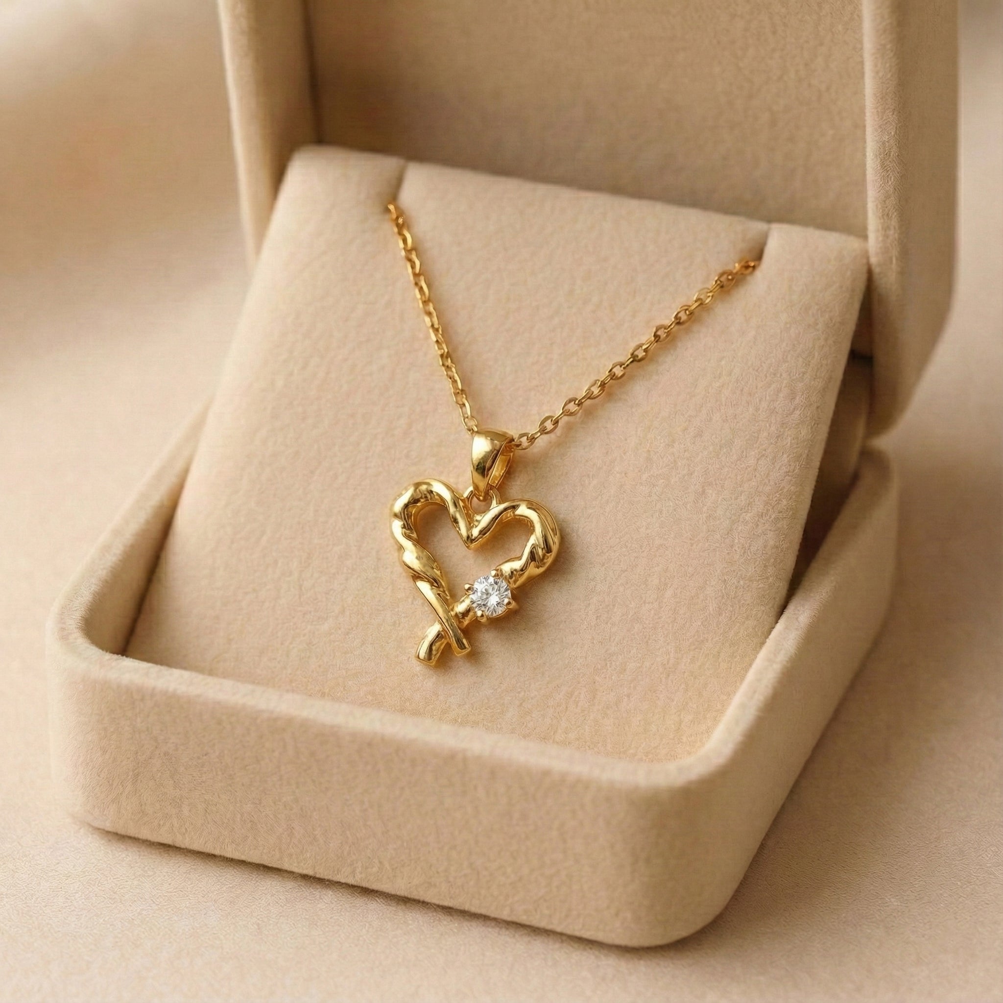 Layered Love Knot Pendant