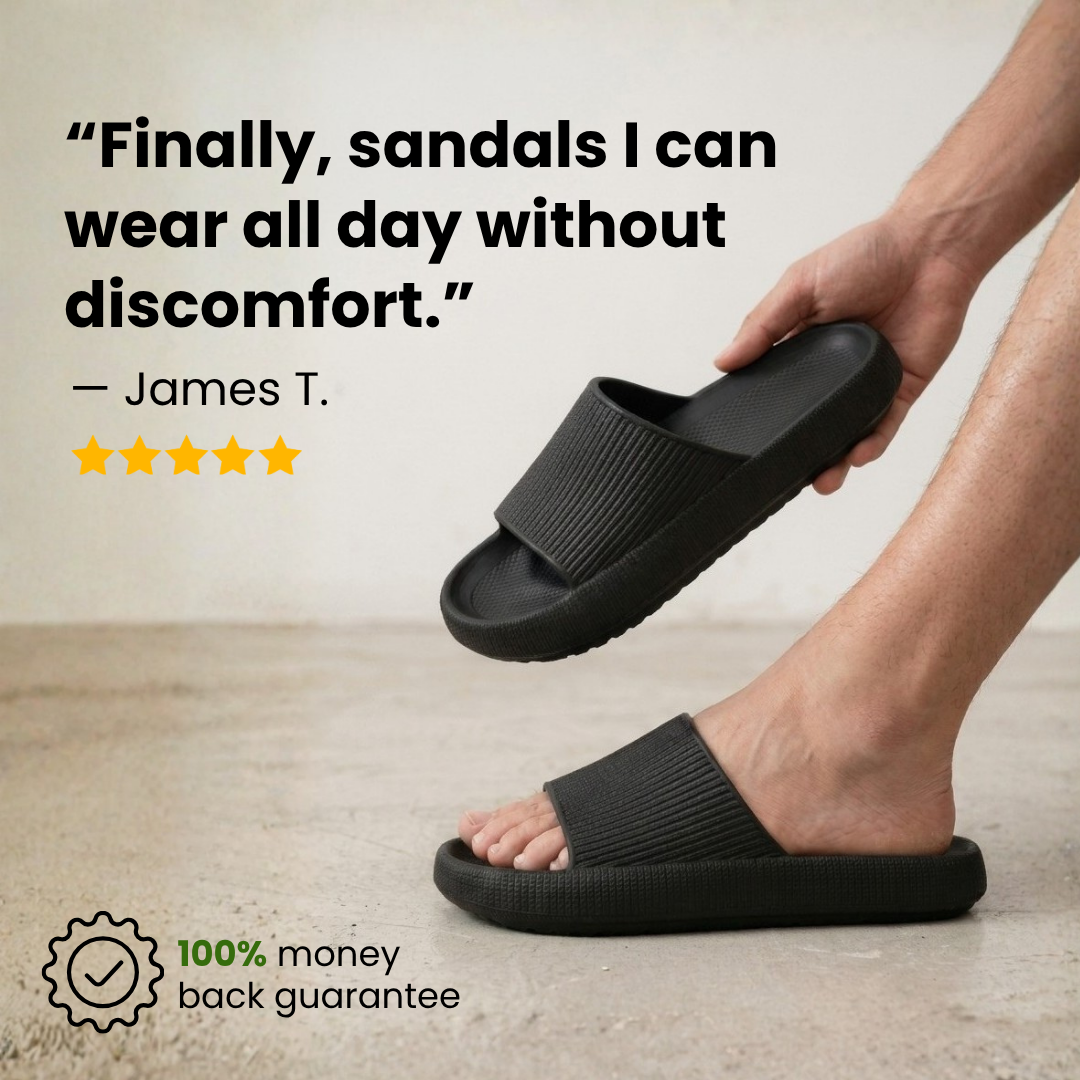 Comfy Cloud Slides - "Secret Offer" Buy 1 Get 1 Free (Unisex)