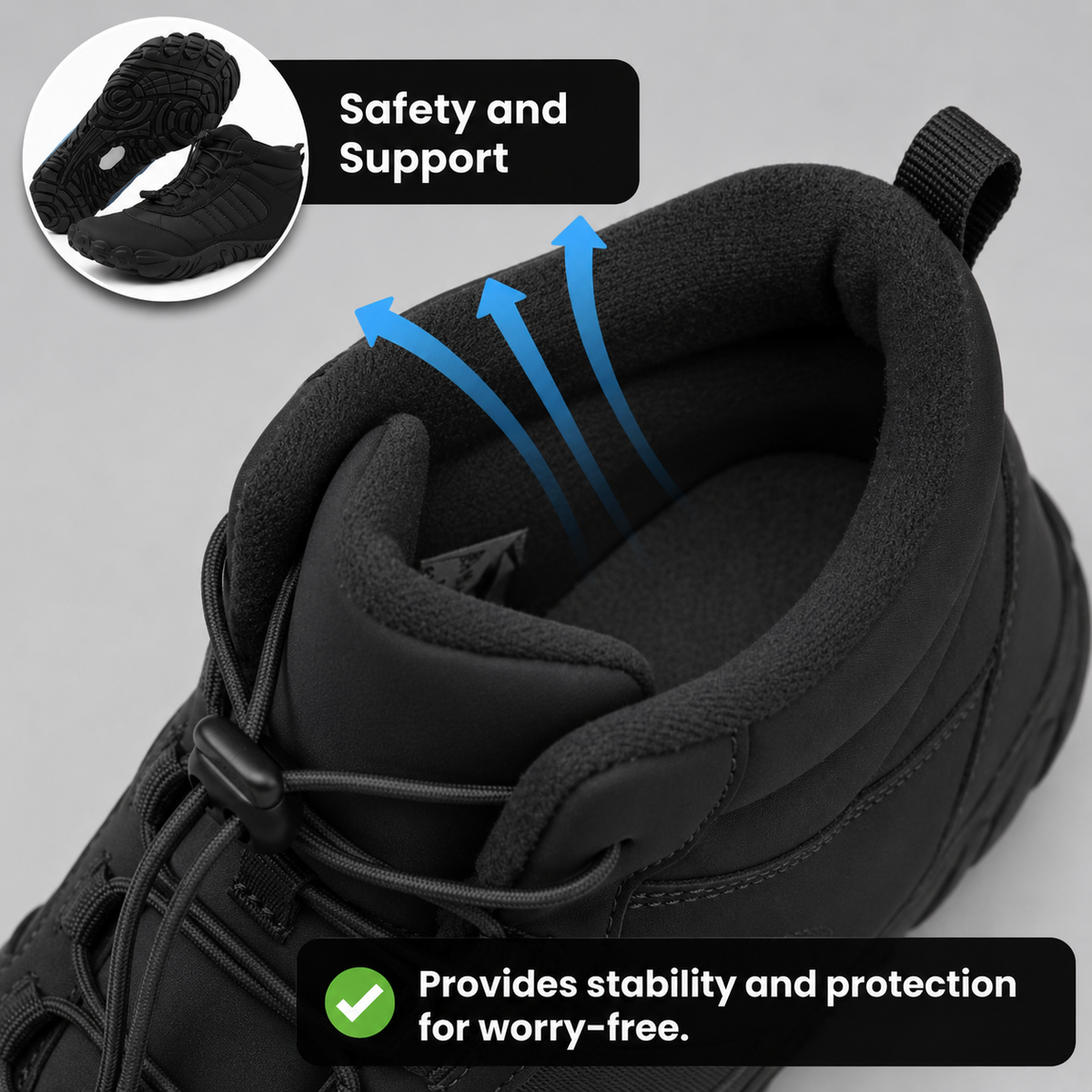 Frost Pro – Lightweight & Pain-Free Walking Winter Boots (Unisex)