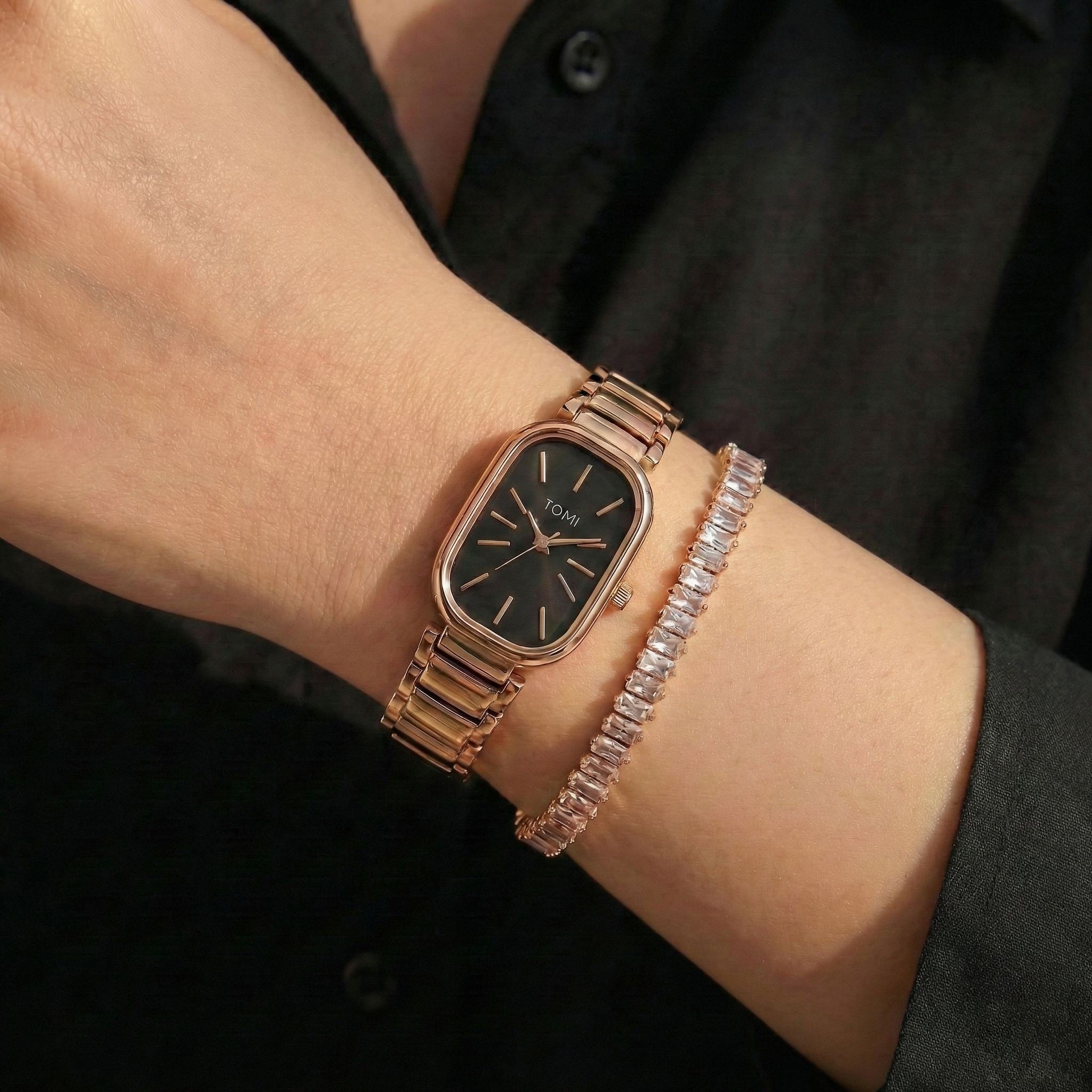 The IIRAYA Signature Rosegold & Black Essential Duo