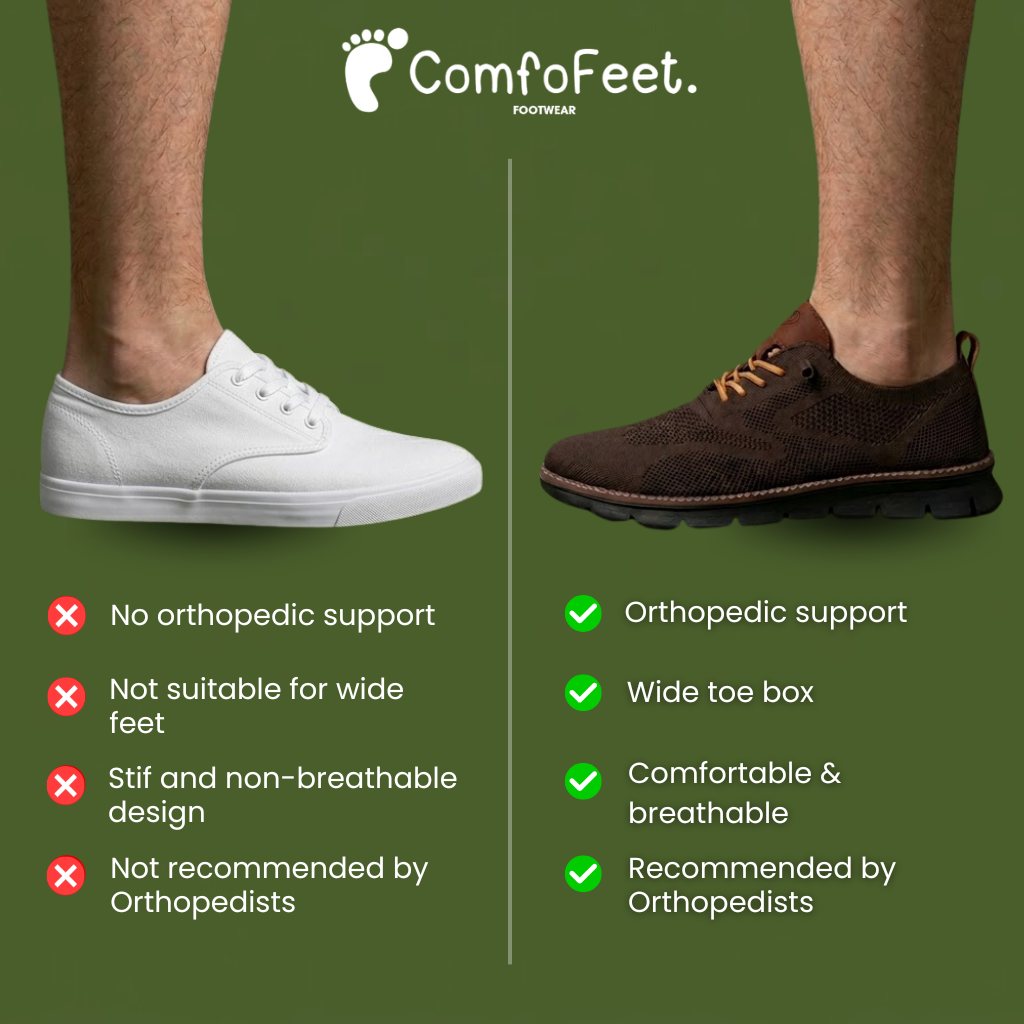 Put an end to stiff and immobile shoes!