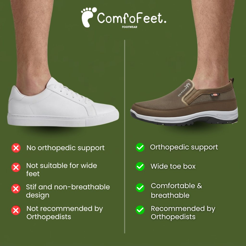 Put an end to stiff and immobile shoes!