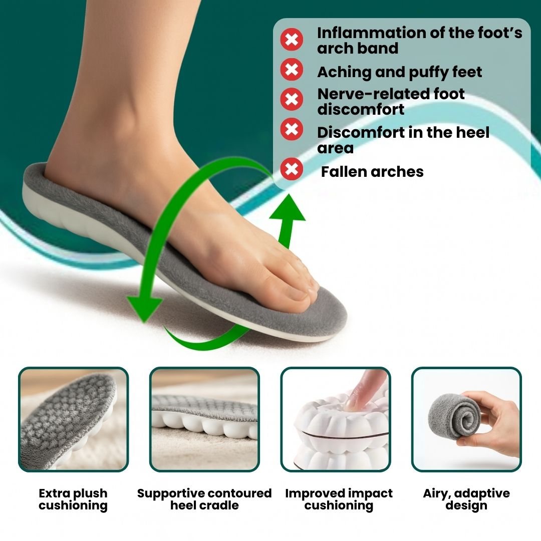 Step Lighter with Advanced Shock Absorption