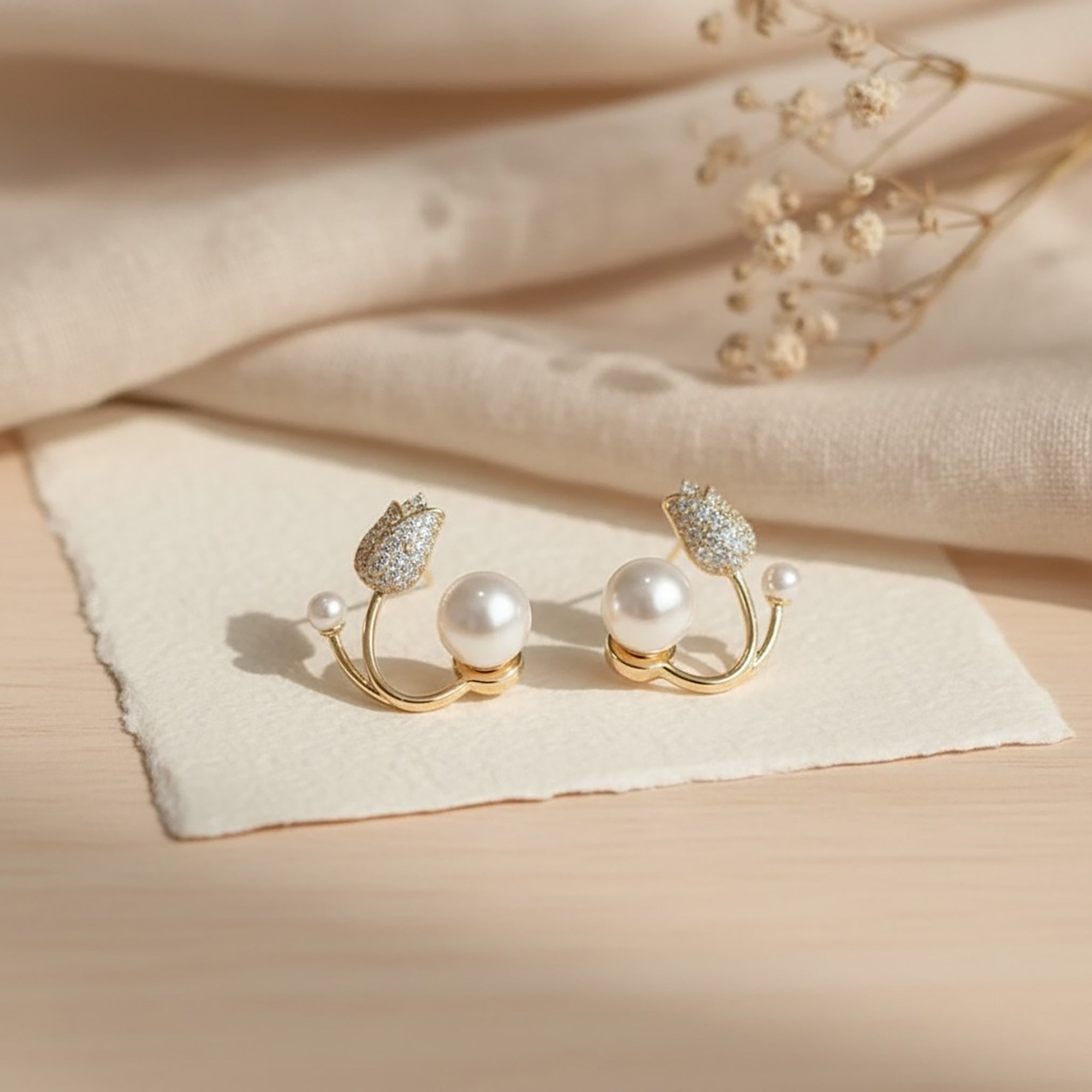 Tulip Wrap Earrings