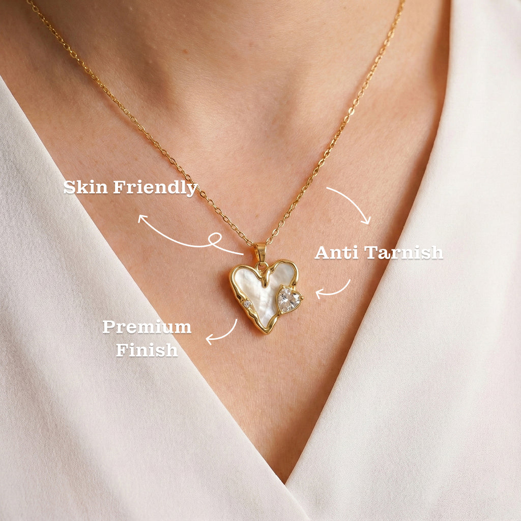 Moonlit Heart Charm