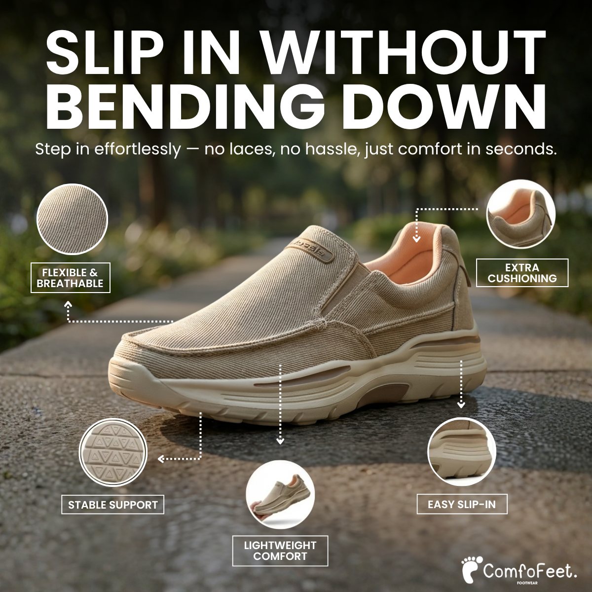 Unmatched Comfort for Every Step – All Day Long