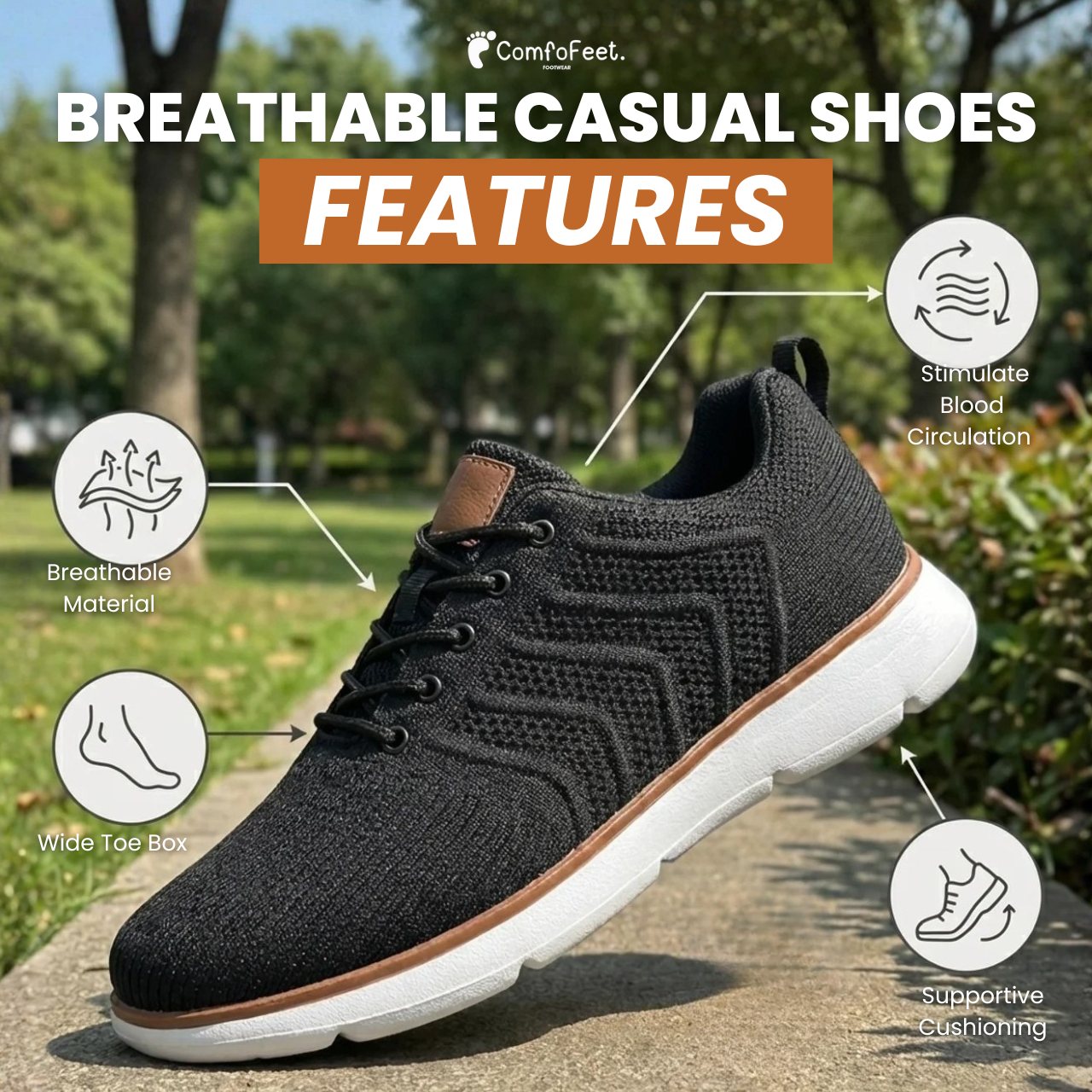Unmatched Comfort for Every Step – All Day Long